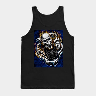 Greetings Skelly Tank Top